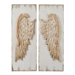 Feather Wing Wall Art Set