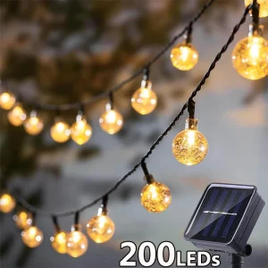 Solar Crystal Fairy Lights