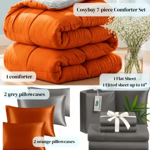 7-Piece Queen Comforter Set