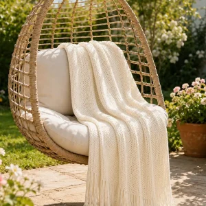 Boho Diamond Throw Blanket