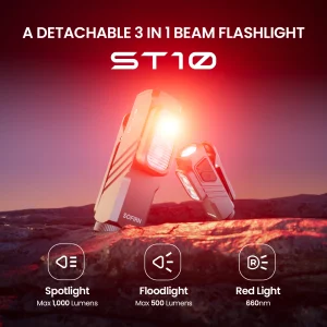 Mini Rechargeable EDC Flashlight