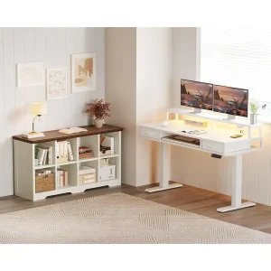 8-Cube Storage Organizer Bookcase