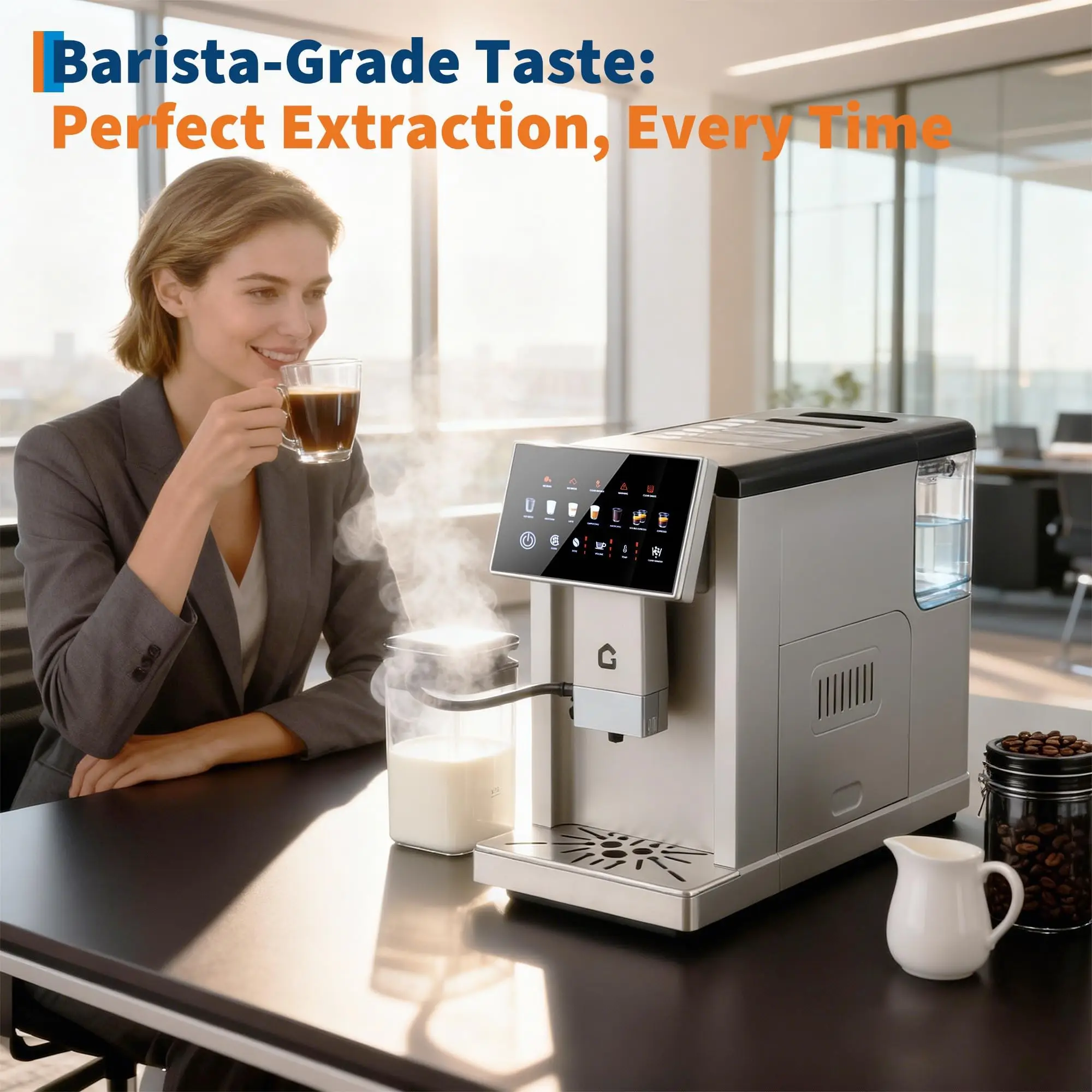 Automatic Espresso Machine with Frothier - Image 5