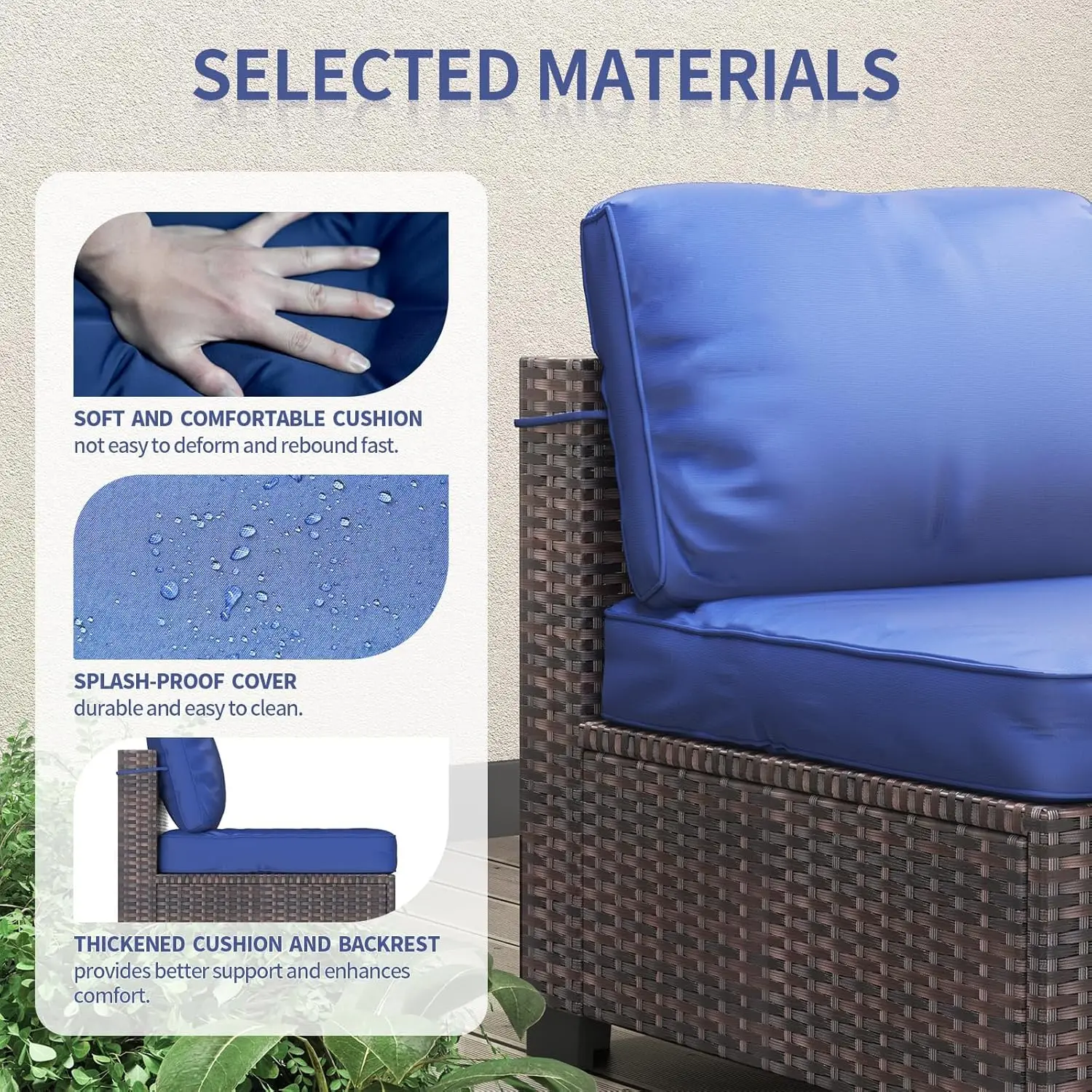 7-Piece Modular Patio Furniture Set - Image 5