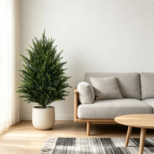 2-Pack Artificial Cedar Trees – 60–180cm - Thumbnail Image 5