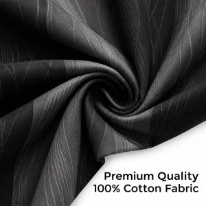 2-Panel Total Blackout Gradient Curtains – Thermal Insulated Window Drapes with UV Protection - Thumbnail Image 5