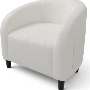 Tacleekii Bouclé Accent Barrel Chair – Cozy Comfort & Modern Style