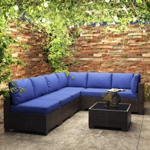 7-Piece Modular Patio Furniture Set - Thumbnail Image 3